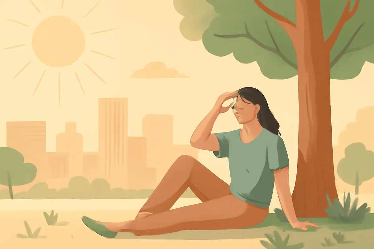 « Panicule » et thermophobie : ce que la 4e canicule de l'été révèle sur l'anxiété climatique, et ce que ça change pour les thérapeutes