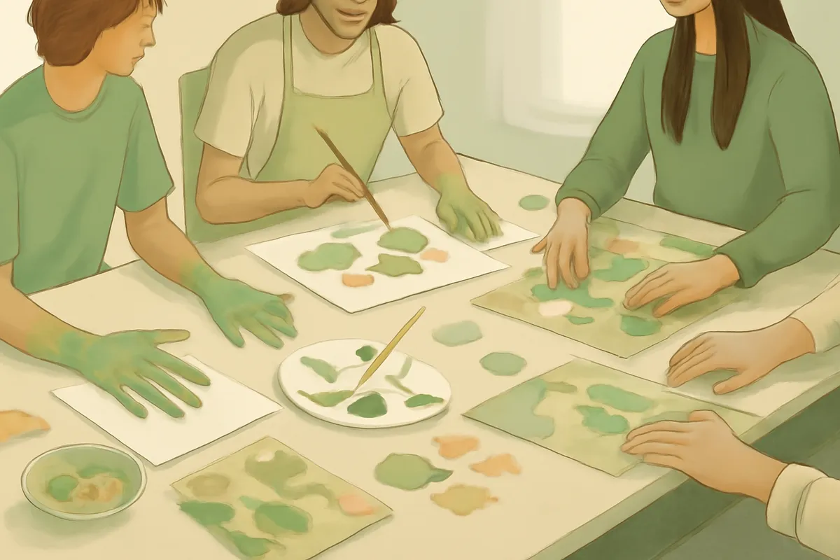 L'art-thérapie auprès des adolescents : ateliers, posture et limites du praticien