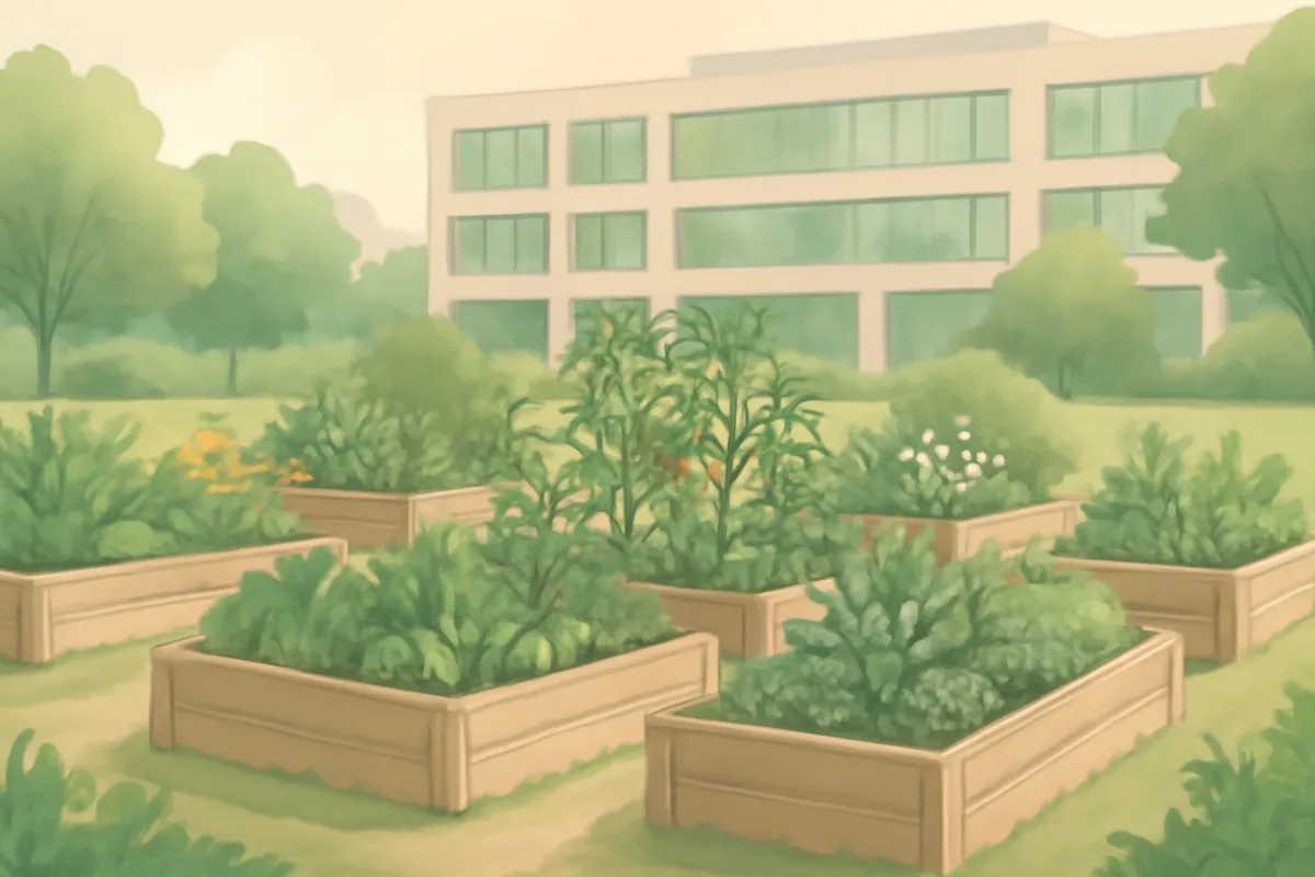 Consultant en permaculture en entreprise : jardins partagés et verdissement des locaux