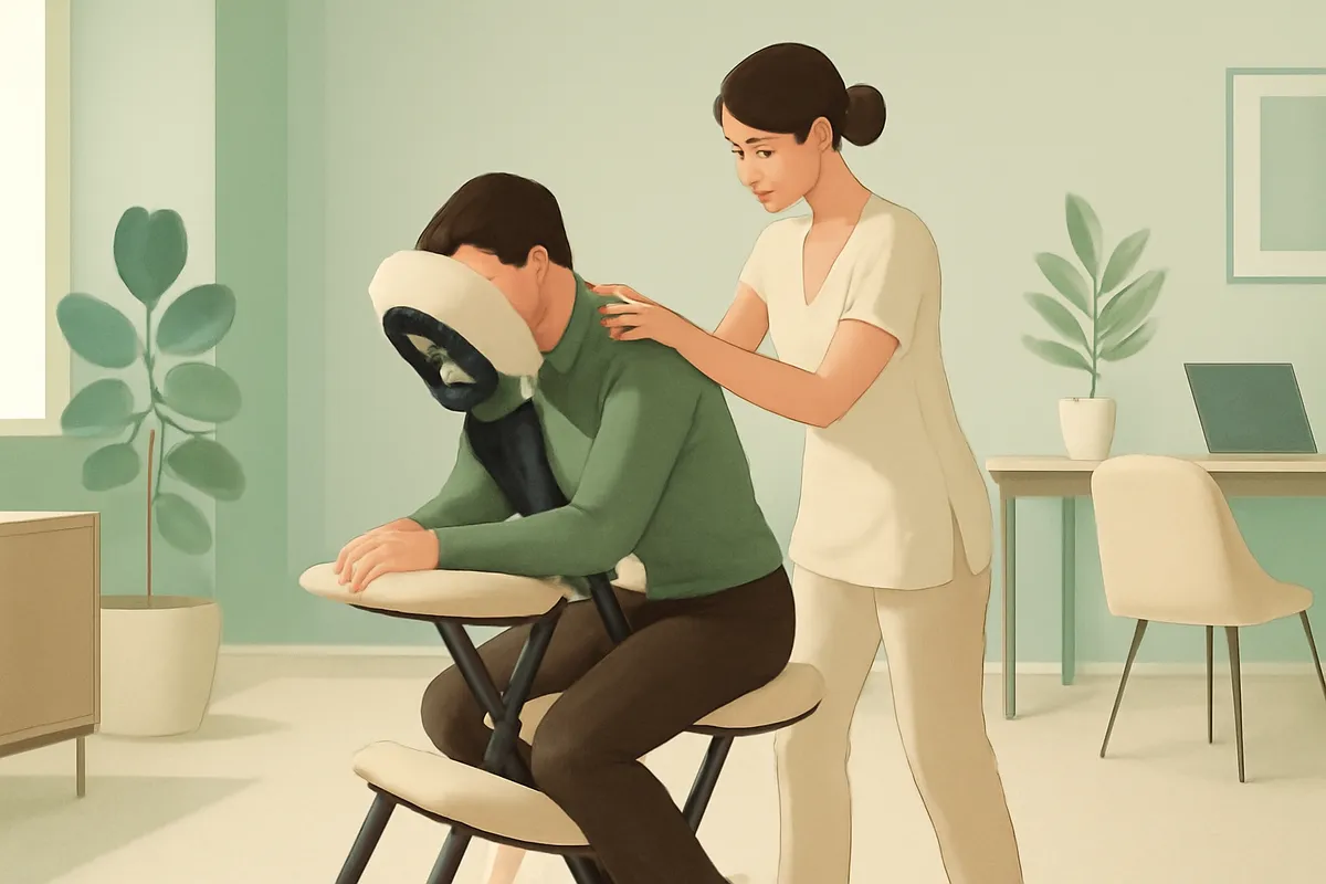 Massage bien-être en entreprise : comment se spécialiser dans le massage assis et la QVCT