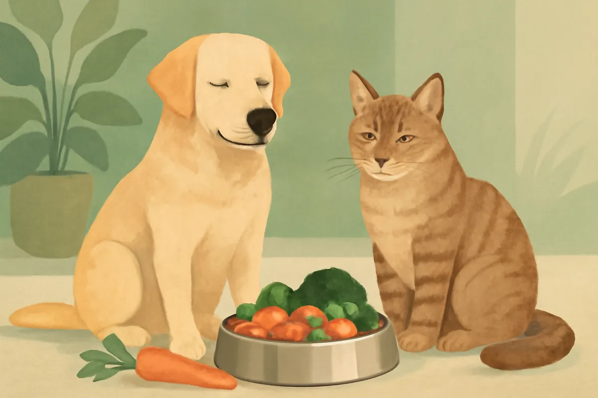 Alimentation naturelle des chiens et chats : le rôle du naturopathe animalier