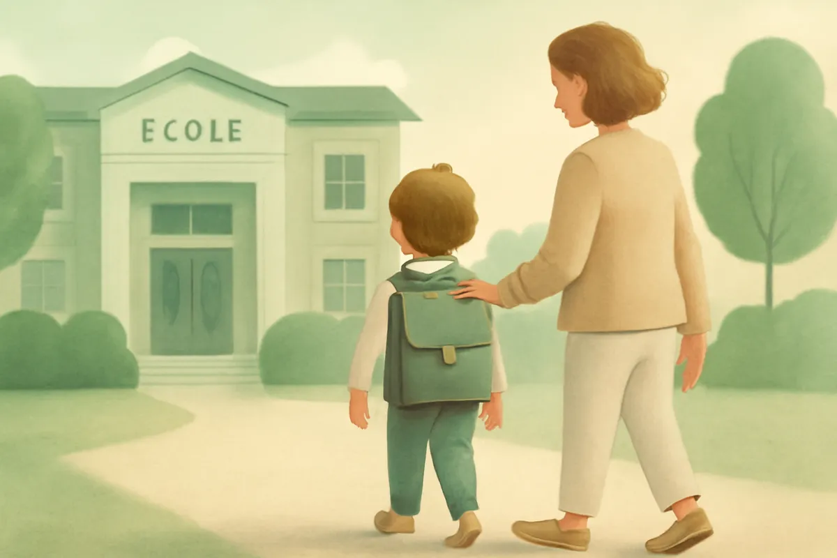 Parentalité positive et rentrée scolaire : accompagner l'anxiété de son enfant sans dramatiser