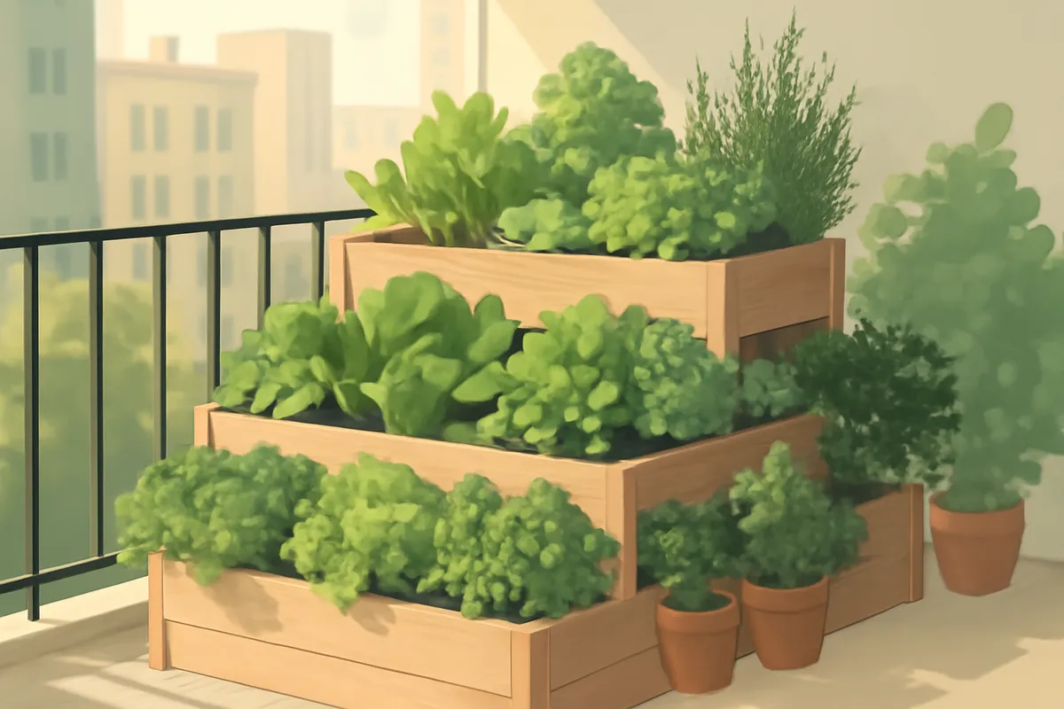 Permaculture urbaine : cultiver un potager productif sur balcon, terrasse ou petite surface