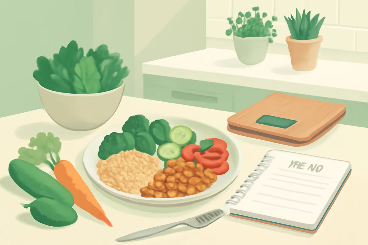 Illustration du métier de coach en nutrition — formation Coach en Nutrition