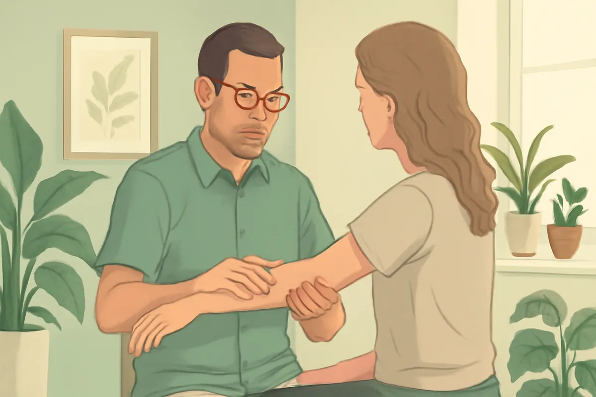 Illustration du métier de kinésiologue — formation Devenir Kinésiologue