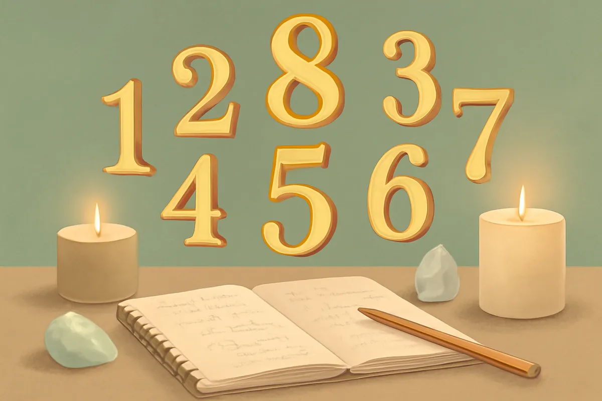 Illustration du métier de numérologue — formation Devenir Numérologue